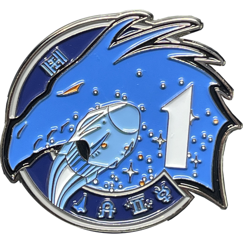 SpaceX Crew Dragon Mission 1 Mission One patch PIN NASA Crew-1 Space X BL16-015 - www.ChallengeCoinCreations.com