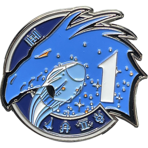 SpaceX Crew Dragon Mission 1 Mission One patch PIN NASA Crew-1 Space X BL16-015 - www.ChallengeCoinCreations.com