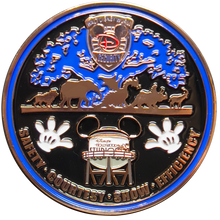 Load image into Gallery viewer, Disney Studios Animal Kingdom Security Challenge Coins GL10-003