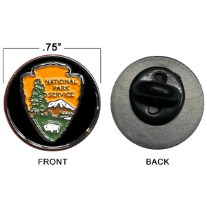 National Park Service NPS Park Ranger Lapel Pin PBX-005-A P-190A