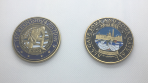 NYPD Washington DC Police Week 2" Challenge Coin CL1-04 - www.ChallengeCoinCreations.com