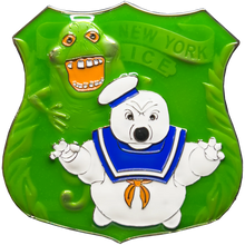 Load image into Gallery viewer, NYPD Slimer No Ghost Challenge Coin New York City Police Buster GL12-004