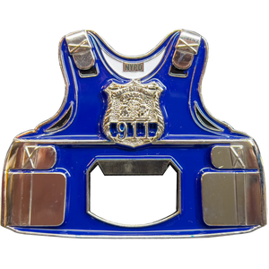 NYPD New York City Police Officer Bottle Opener Challenge Coin GL09-001