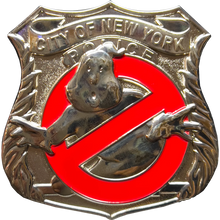Load image into Gallery viewer, NYPD Slimer No Ghost Challenge Coin New York City Police Buster GL12-004