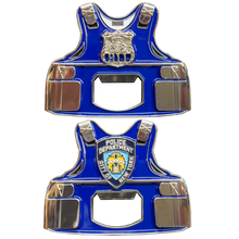 Load image into Gallery viewer, NYPD New York City Police Officer Bottle Opener Challenge Coin GL09-001