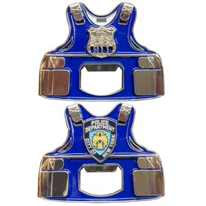 NYPD New York City Police Officer Bottle Opener Challenge Coin GL09-001