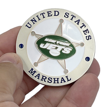 Load image into Gallery viewer, New York Football New Jersey United States NY US Marshal Challenge Coin Southwest District NJ EL12-005