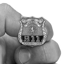 Load image into Gallery viewer, Nassau County NY Police Department NCPD Police Officer Long Island LINY nickel plated metal lapel pin PBX-003-D P-188