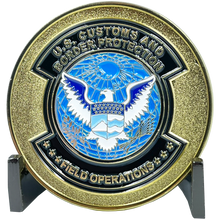 Load image into Gallery viewer, CBP Field Operations Challenge Coin OFO Field Ops CBPO CBP Officer BL5-012