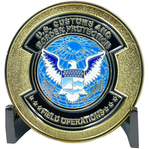 CBP Field Operations Challenge Coin OFO Field Ops CBPO CBP Officer BL5-012