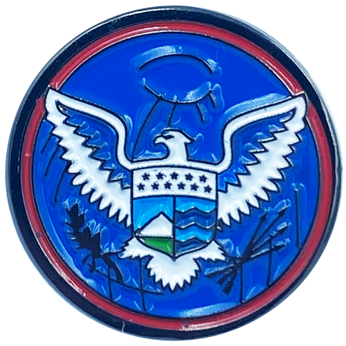 Field Operations Lapel Pin with deluxe spring loaded clasp CBP OFO Field Ops M-21 - www.ChallengeCoinCreations.com