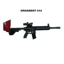 Load image into Gallery viewer, 2A Long Rifle Christmas Ornaments 2nd Amendment  Free USA Shipping - www.ChallengeCoinCreations.com