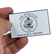 Load image into Gallery viewer, The Office of Donald J. Trump Presidential Challenge Coin with 45 MAGA President Trump BL5-018 - www.ChallengeCoinCreations.com