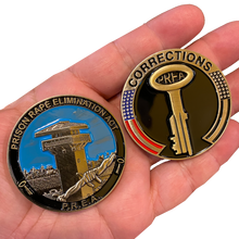 Load image into Gallery viewer, PREA Prison Rape Elimination Act Correctional Officer Challenge Coin Corrections CO BB-006 - www.ChallengeCoinCreations.com