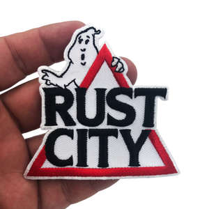 7-GB Ghostbusters Patch Rust City - www.ChallengeCoinCreations.com