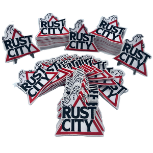 7-GB Ghostbusters Patch Rust City - www.ChallengeCoinCreations.com