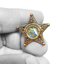 Load image into Gallery viewer, Polk County Florida Deputy Sheriff Lapel Pin Grady Judd BFP-013 P-187B