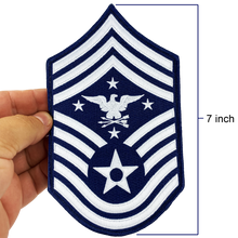 Load image into Gallery viewer, Senior Enlisted Advisor to the Chairman of the Joint Chiefs of Staff Air Force Senior Enlisted Advisor Chief Master Sergeant Rank (Eagle Looking Right) USAF Patch DL5-06 PAT-266