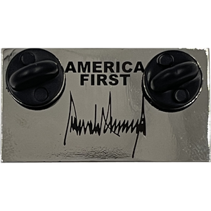SAVE AMERICA Pin President Donald J. Trump 45 MAGA White House America First BL13-015 - www.ChallengeCoinCreations.com