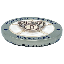 Load image into Gallery viewer, New York Basketball New Jersey United States NY US Marshal Challenge Coin Southwest District NJ EL12-009