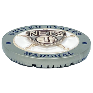 New York Basketball New Jersey United States NY US Marshal Challenge Coin Southwest District NJ EL12-009
