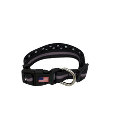Load image into Gallery viewer, Classic Thin Grey Gray Line Dog Collar CO Corrections Correctional Officer Jailer - www.ChallengeCoinCreations.com