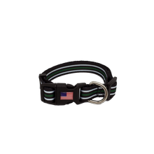 Load image into Gallery viewer, Thin Green Line Dog Collar Border Patrol Sheriff Deputy Honor First - www.ChallengeCoinCreations.com