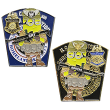 Load image into Gallery viewer, CBP Operator Border Patrol Agent Bortac and Field Operations CBP Officer SRT Challenge Coin BL11-008 - www.ChallengeCoinCreations.com