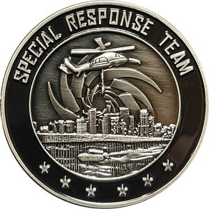 SRT Special Response Team CBP CBPO Tactical Operator Border BL6-003 - www.ChallengeCoinCreations.com