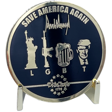 Load image into Gallery viewer, Save America Again Ultra MAGA President Trump Challenge Coin 45 Take America Back 47 EL12-007