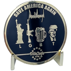 Save America Again Ultra MAGA President Trump Challenge Coin 45 Take America Back 47 EL12-007
