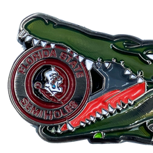 Load image into Gallery viewer, Florida Gators Challenge Coin Police Badge K9 FL State Seminoles SemiHoles FF-021 - www.ChallengeCoinCreations.com