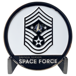 CHIEF MASTER SERGEANT ROGER A. TOWBERMAN. Chief Master Sergeant Roger A. Towberman Space Force Command Senior Enlisted Leader Challenge Coin Trump CL7-14 - www.ChallengeCoinCreations.com