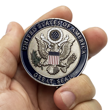 Load image into Gallery viewer, Space Force Challenge Coin United States Air Force USAF MMXIX US Space Force EL3-014 - www.ChallengeCoinCreations.com