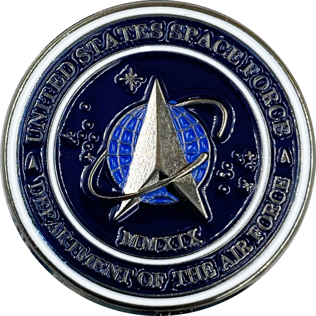 Space Force Pin United States Air Force UFAC USSF DL1-13 - www.ChallengeCoinCreations.com
