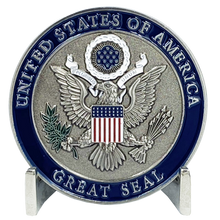 Load image into Gallery viewer, Space Force Challenge Coin United States Air Force USAF MMXIX US Space Force EL3-014 - www.ChallengeCoinCreations.com