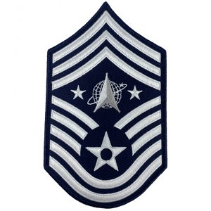 United States Space Force Patch U.S. Department of the Air Force Senior Enlisted Advisor Chief Master Sergeant Rank CL4-05 PAT-265