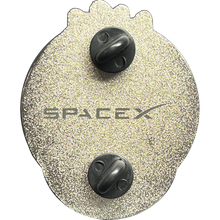 Load image into Gallery viewer, SpaceX Inspiration4 commemorative pin first all-civilian spaceflight on Space X Dragon Inspiration 4 GL1-005 P-111 - www.ChallengeCoinCreations.com