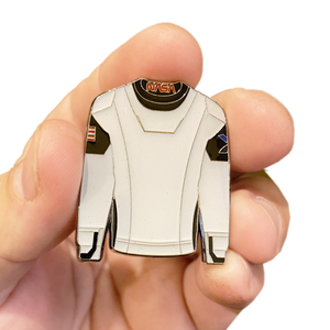 SpaceX Nasa inspired uniform Shirt Launch Pin Crew Dragon spacecraft Resilience Falcon 9 C207 Kennedy Space Center G-017 - www.ChallengeCoinCreations.com