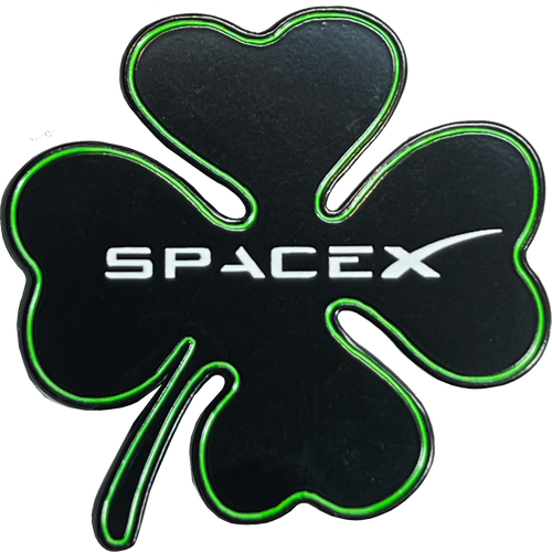 SpaceX Shamrock Mission Pin Space X Falcon 9 Falcon Heavy GL2-016 P-128