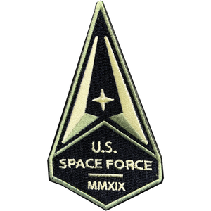UNITED STATES Space Force USAF AIR FORCE MMXIX Embroidered uniform patch NASA SpaceX CL8-17 PAT-227