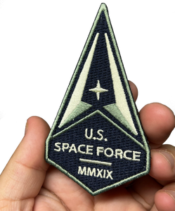 UNITED STATES Space Force USAF AIR FORCE MMXIX Embroidered uniform patch NASA SpaceX CL8-17 PAT-227