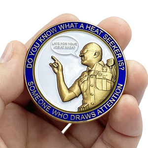 Heroes of the Highway version 4 Heat Seeker Edition "Late for your Job at Nasa" CSP Challenge Coin CT Trooper Matthew Spina EL6-012 - www.ChallengeCoinCreations.com