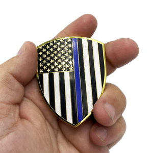LI Suffolk County Police Department Long island Dept. Challenge Coin thin blue line SCPD DL10-09 - www.ChallengeCoinCreations.com