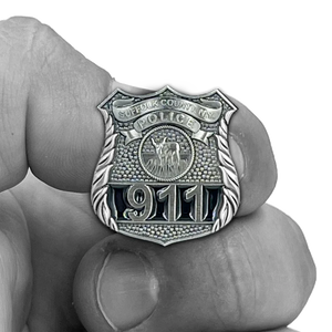 Suffolk County NY Police Department Pin SCPD Police Officer Long Island LINY nickel plated metal lapel pin PBX-003-E P-187A