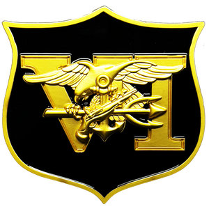 Navy Seal Team 6 Naval Special Warfare Lion Trident Shield Challenge Coin Seal Team Six GL11-008