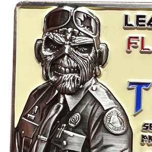 FHP Florida Highway Patrol State Police Zombie License Plate Challenge Coin BL2-009B