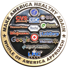 Load image into Gallery viewer, Presidential Task Force Trump Challenge Coin JJ-008 - www.ChallengeCoinCreations.com