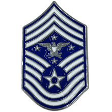 Load image into Gallery viewer, Senior Enlisted Advisor to the Chairman of the Joint Chiefs of Staff Air Force Senior Enlisted Advisor Chief Master Sergeant Pin DL10-16 - www.ChallengeCoinCreations.com