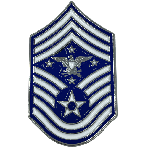 Senior Enlisted Advisor to the Chairman of the Joint Chiefs of Staff Air Force Senior Enlisted Advisor Chief Master Sergeant Pin DL10-16 - www.ChallengeCoinCreations.com